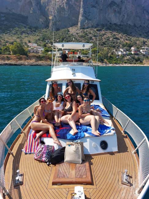 Boat trip Palermo - Stop 2: Mondello Bay and the Queen’s Caves swim and snorkel block