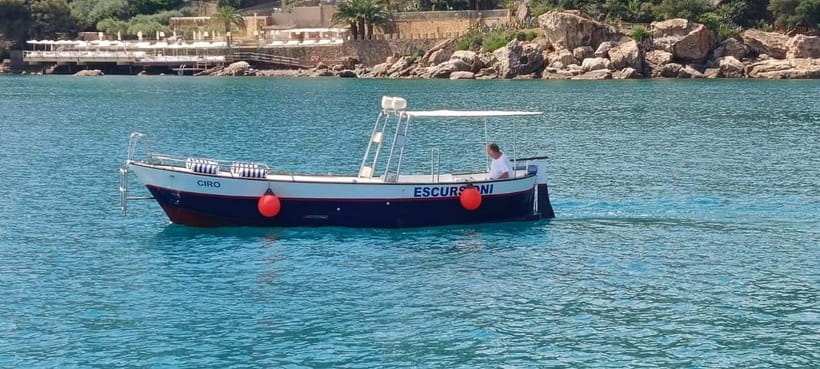 Cefalù: boat ride with swimming and aperitif - Stop 3: Spiaggia di Cefalù for that classic coastline view