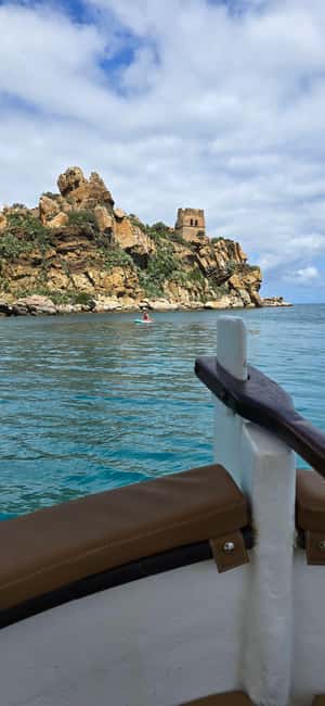Cefalù: boat ride with swimming and aperitif - Stop 4: Kalura Beach for the aperitif toast and a longer sea break