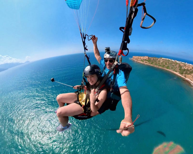 Cefalù: tandem paragliding flight and insta360 video - Equipment, Insurance, and the Calm That Comes With a System