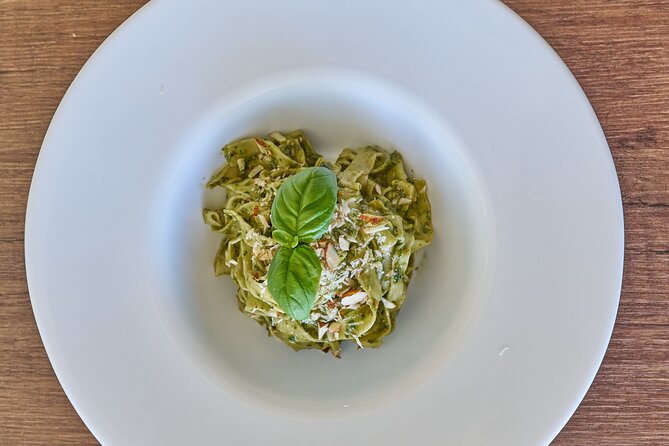Cooking class in a villa with Palermo view - What you’ll cook: tagliatelle with pesto or Alla Norma, plus cannoli or tiramisu