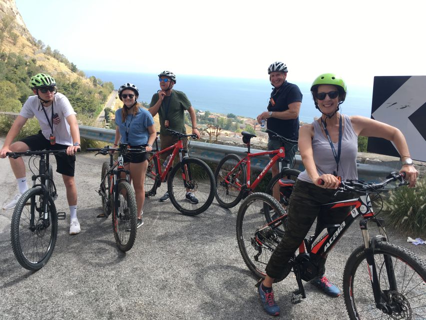 Discover MtPellegrino with a PRIVATE Guided Bike Tour - The Santa Rosalia Sanctuary and the Holy Grotto stop