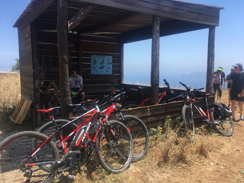 Discover MtPellegrino with a PRIVATE Guided Bike Tour - Food tasting and cool-down breaks near the top