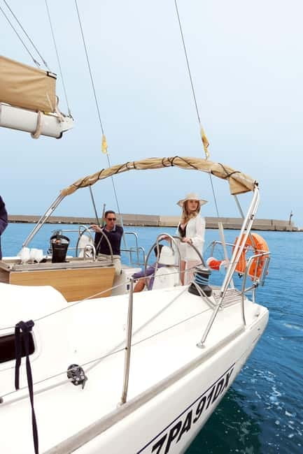 Escursione di mezza di giornata in barca a vela - Half-Day Sail From Marina Villa Igiea SPA