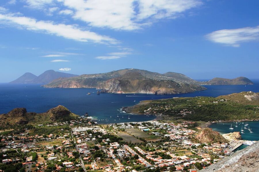 From Capo D'Orlando: Lipari and Vulcano Tour with Boat Trip - From Capo d’Orlando: a fast hop onto Aeolian Island time