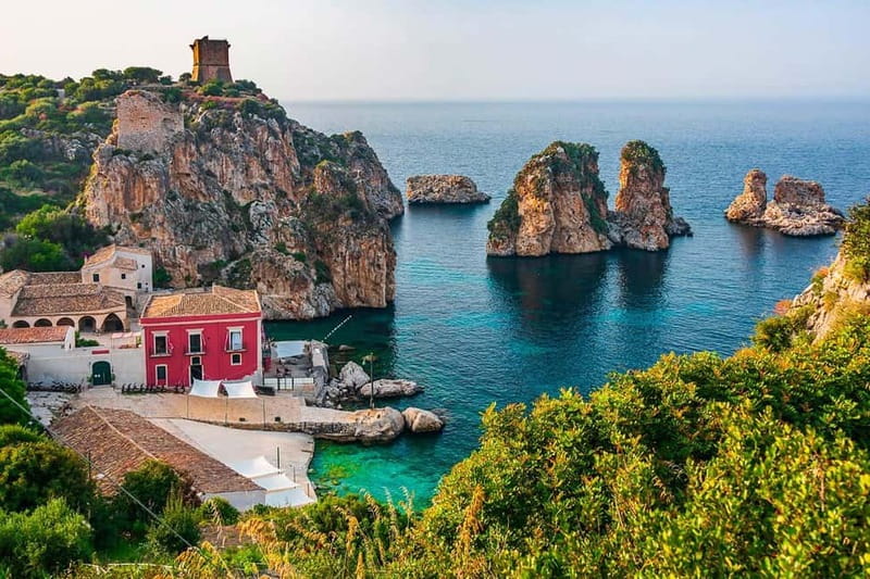 From Cefalù: Catamaran Excursion to Zingaro and Scopello - Grotta delle Colombe: When a Cave Stop Feels Like a Change of Planet