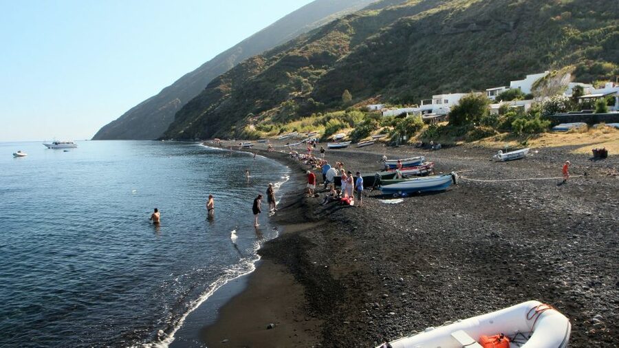 From Cefalù: Salina, Panarea, Stromboli Tour with Boat Ride - Panarea: narrow alleys, St. Peter’s Church, and Cala Junco energy