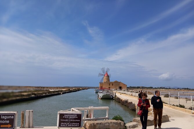From Palermo Sicilian Retreat Erice & Marsala Tour with Lunch - The Marsala salt pans: a short exterior look with big visual impact