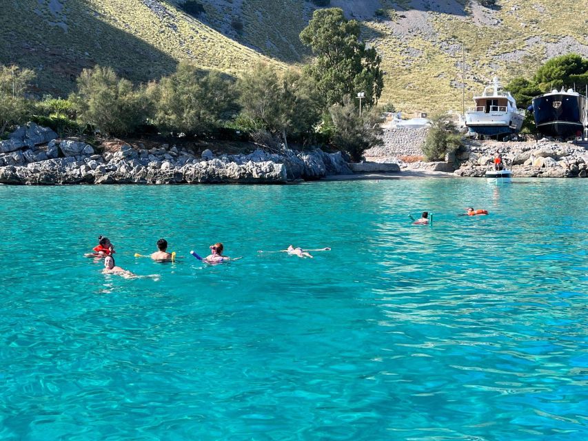 Full day boat tour in Palermo with Palermo in Boat - Snorkeling gear, underwater scooters, and how to get comfortable fast