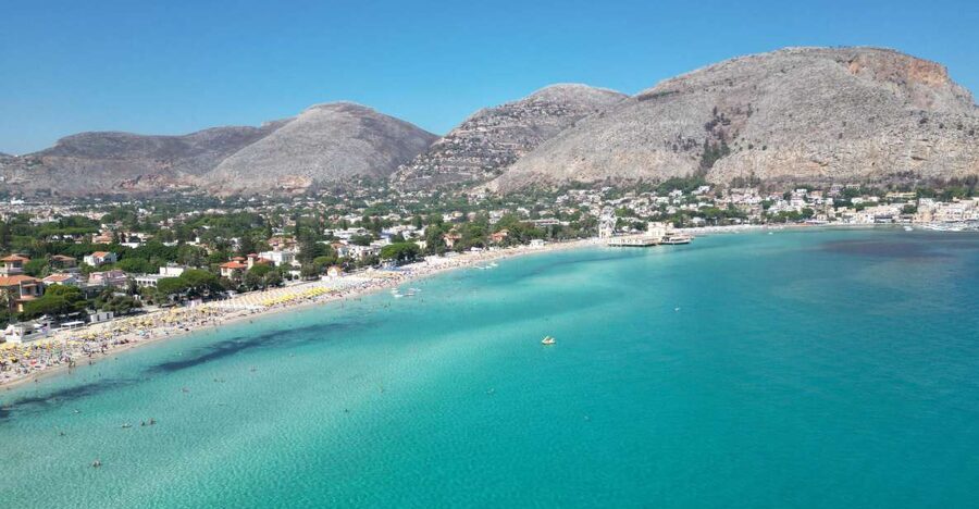 Full day boat tour in Palermo with Palermo in Boat - Stop 1: From Palermo out to Vergine Maria for your first swim window