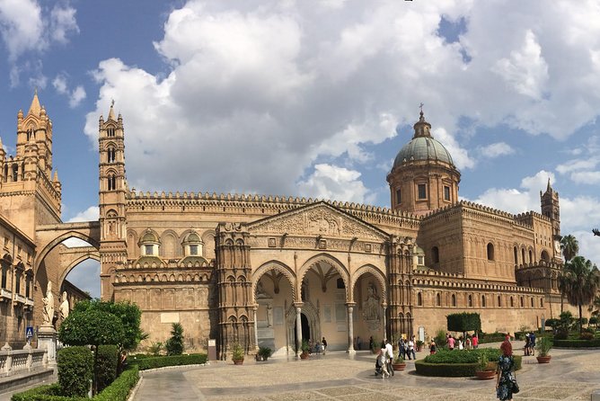 Full Day City Tour in Palermo , Monreale and Mondello, from Palermo - Palermo Cathedral, Santa Rosalia, and coffee on Vittorio Emanuele