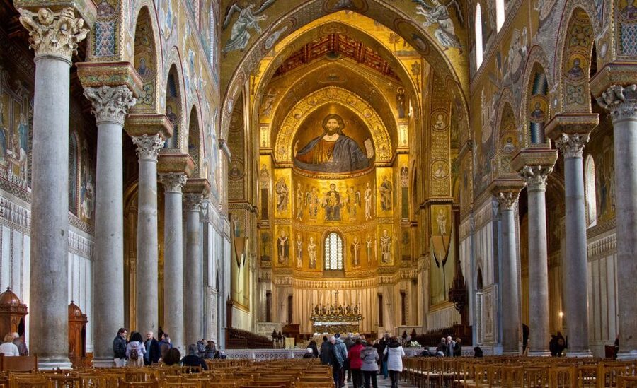 Monreale: Guided tour of Cathedral, Monastery and Mosaics - The Mosaics Inside: How to See the Christ Pantocrator (Without Feeling Lost)