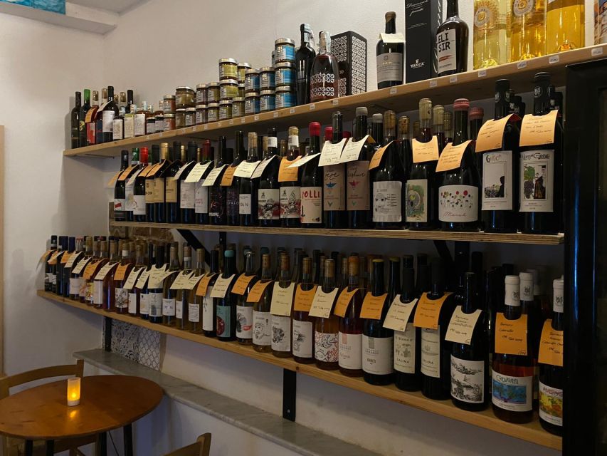 Natural Wine Tasting with snacks at Bottega Monteleone - Key highlights to know before you go