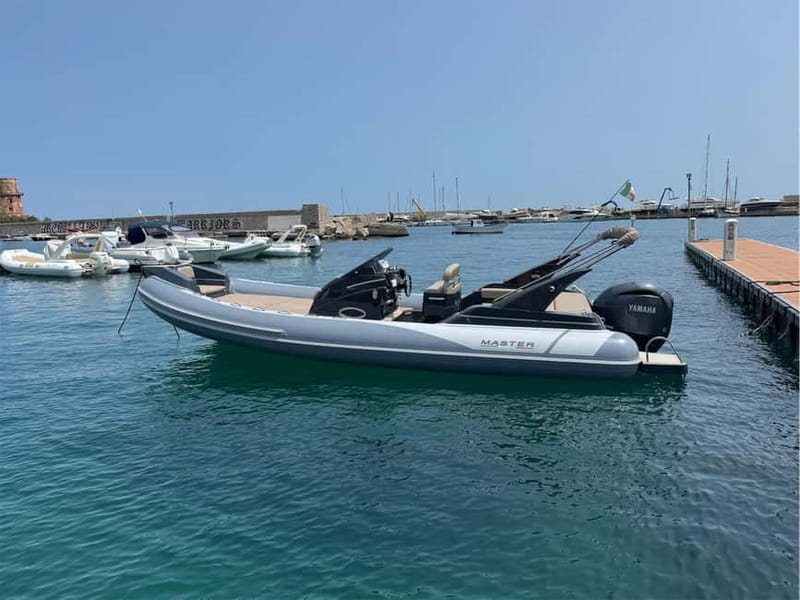 Palermo: Boat Tour to Mondello - Isola delle Femmine + drink - Palermo to Mondello by RIB: The smart way to see the coast