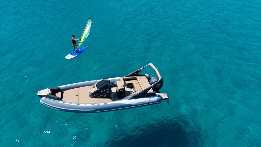 Palermo: Boat Tour to Mondello - Isola delle Femmine + drink - Gulf of Mondello: Swim and snorkel in the clearest hour