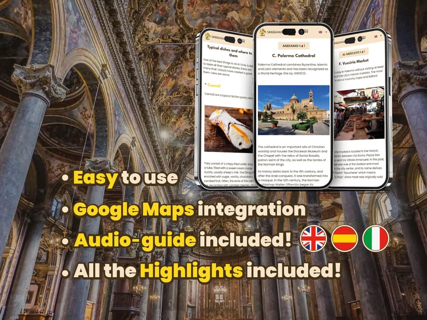 Palermo: Digital guide made with a Local for your tour - Key takeaways before you hit Palermo streets