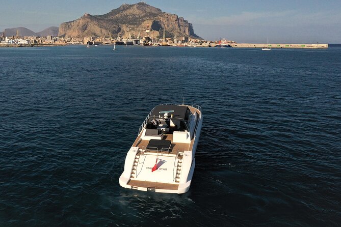 Palermo from the Sea : Luxury Trip between Crystalline Bays, BBQ and Relax - Isola delle Femmine: Snorkeling, SUP, Seabob, and Massage