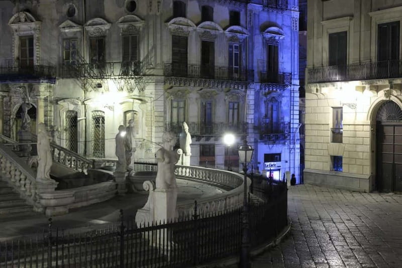 Palermo: Grand Night Tour in CruiserCar - Pickup in Palermo and the First Hour of Aperitif Energy
