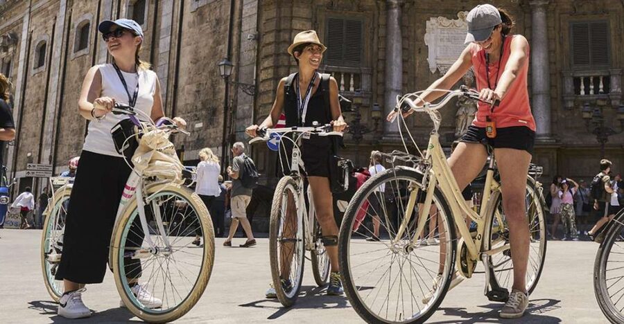 Palermo: Guided Bike Tour with Street Food Tasting - Architecture Highlights: Arab, Norman, Byzantine, Spanish on the Same Route
