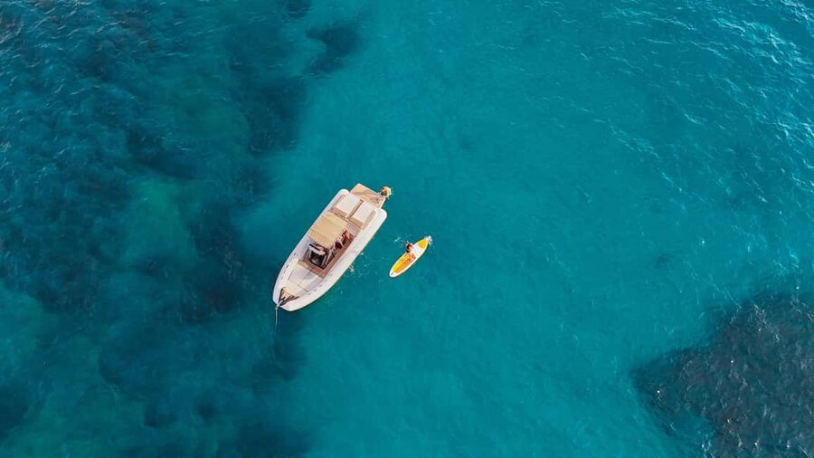 Palermo: HALF-DAY TOUR ON BOAT - Boarding at Marina Villa Igiea: where the coast day starts