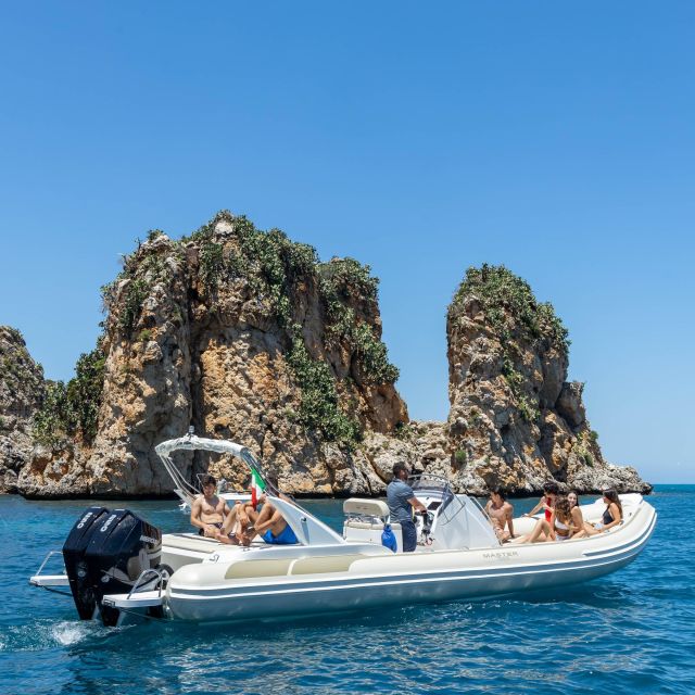 Palermo: Mondello Beach and Caves Boat Tour - Snorkeling gear included, plus real water breaks
