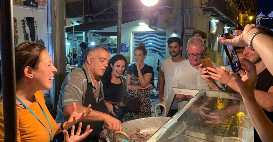 Palermo: Small Group Night Street Food Tour - Walking toward the old port: how the route sets the mood