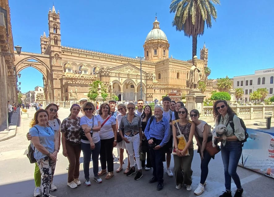 Palermo, tour tra monumenti unici e mercati colorati - Quattro Canti to Piazza Bellini: film-set squares and a coffee pause