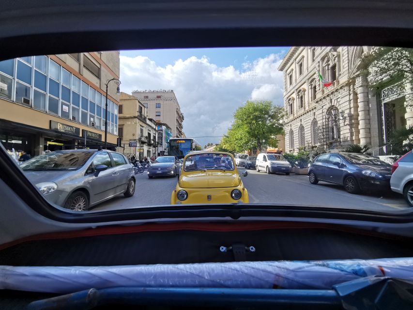Palermo: Vintage Fiat 500 Sightseeing Tour - Ballarò market stops and the waterfront angle you don’t get on bigger tours
