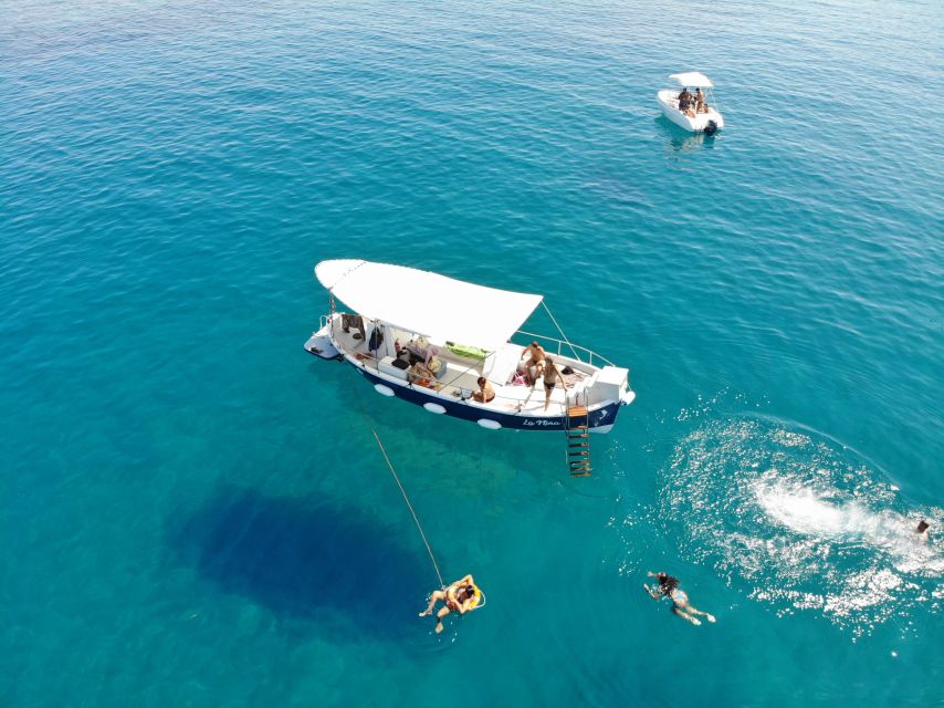 Private boat excursion along the coast of Cefalù - Masks, seabed viewing, and how to make the most of swim time