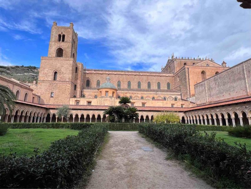 Private Monreale Cathedral and Cloister, Ceramic Lab tour - Monreale Cathedral: 3 km of Byzantine mosaics in Arabic-Norman style