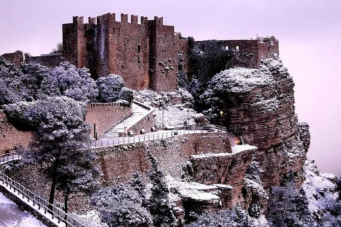 Private Tour to Segesta, Erice and Wine Tasting in Marsala - Castello di Venere: the optional €5 viewpoint stop