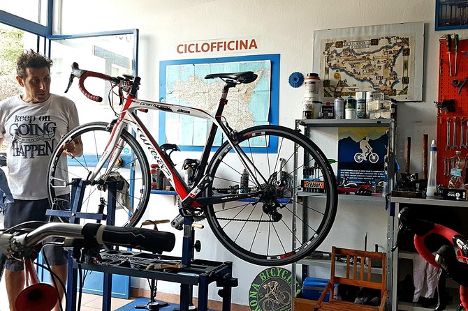 Rent road bike - Pickup day: what to do at the start time
