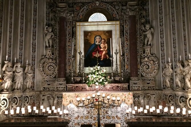The Godfather Origins of Mafia: Corleone & Visit Monreale Duomo - Monreale Duomo: golden mosaics and a serious view